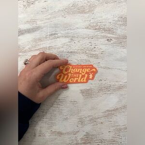 Dutch Bros Change The World Sticker